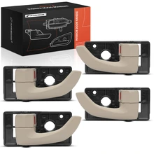 4 Pcs Front & Rear Beige Interior Door Handle