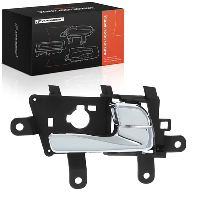 Rear Passenger Chrome & Black Interior Door Handle