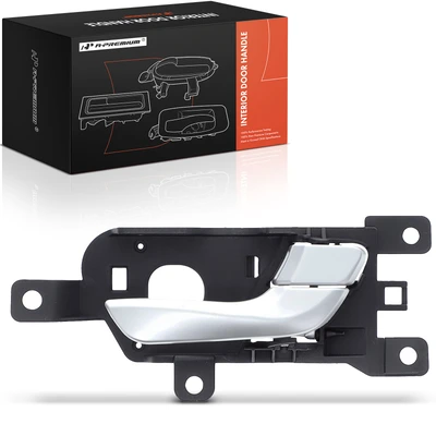 Rear Passenger Silver handle & knob Interior Door Handle