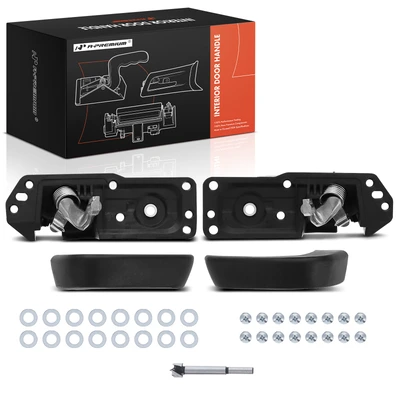 2 Pcs Black Interior Door Handle Repair Kit