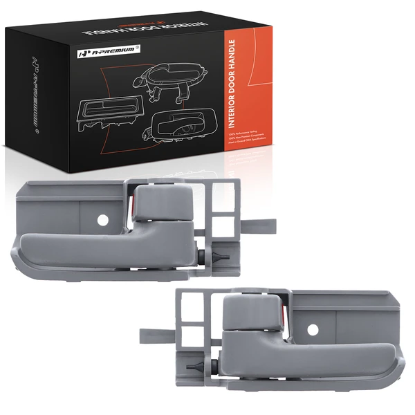 2 Pcs Gray Interior Door Handle for 2005-2010 Scion tC