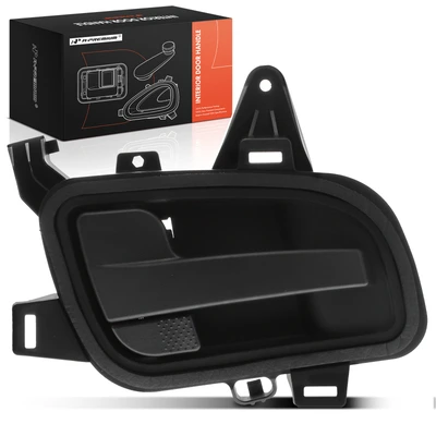 Front Driver Texture Black Interior Door Handle