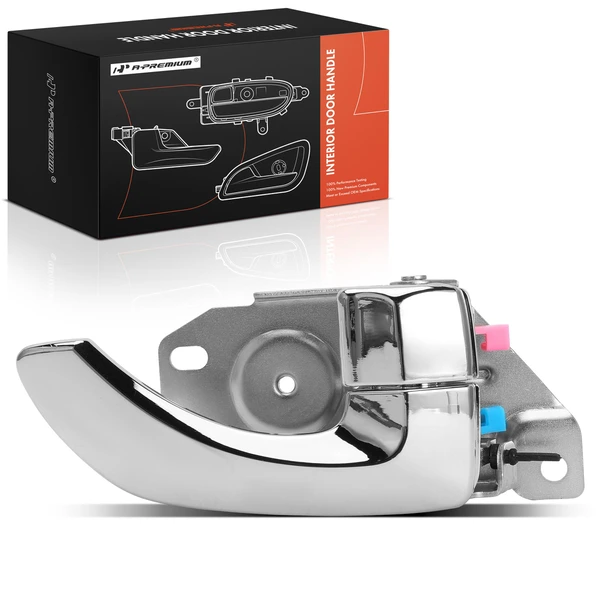 Rear Passenger Chrome Silver Interior Door Handle for Kia Sorento 2003-2009