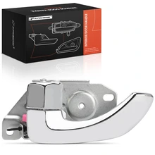 Rear Driver Chrome Silver Interior Door Handle