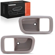 2 Pcs Front Driver & Passenger Fawn Interior Door Handle