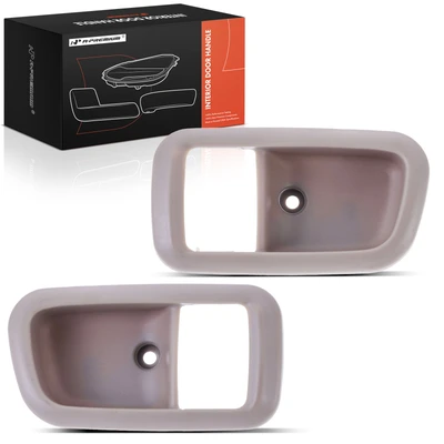2 Pcs Rear Beige Interior Door Handle for Toyota Tundra 00-06