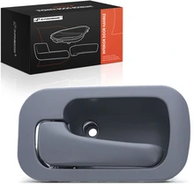 Front Driver or Rear Driver Gray Interior Door Handle