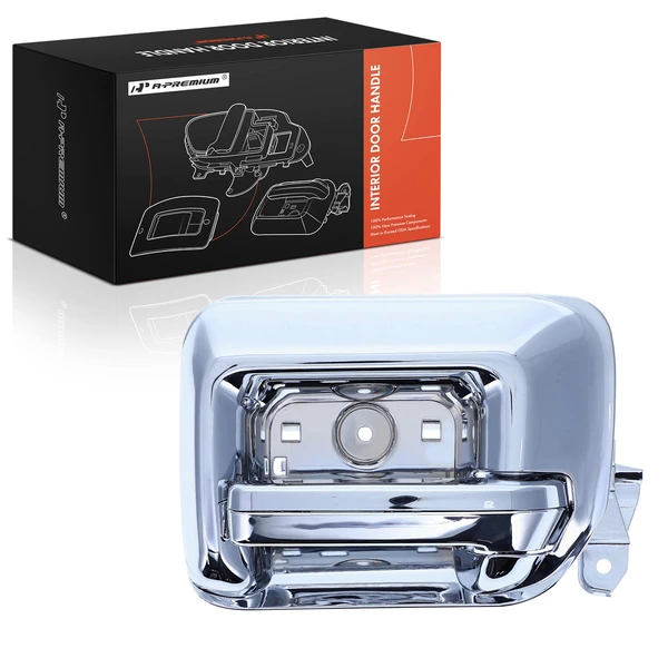 Rear Passenger Chrome Interior Door Handle for 2019 Chevrolet Silverado 1500 LD