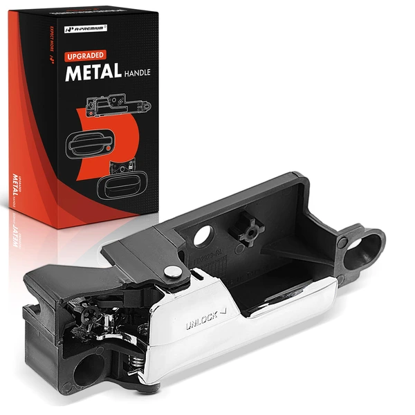 Rear Driver Chrome Upgraded Metal Interior Door Handle for Ford Fusion Lincoln Zephyr Mercury