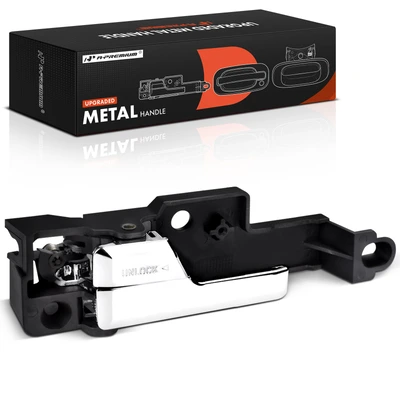Front Driver Chrome Upgraded Metal Interior Door Handle