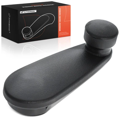 Driver or Passenger Black Window Crank Handle