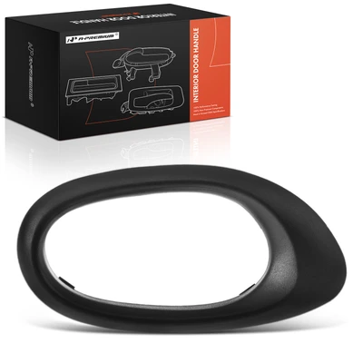 Front Driver Textured Black Interior Handle Bezel