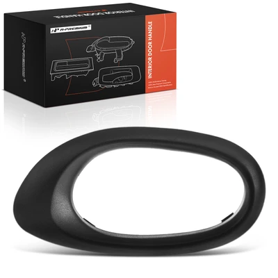 Front Passenger Textured Black Interior Handle Bezel