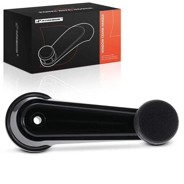 Driver or Passenger Black Window Crank Handle for 1995-2003 Mack CH