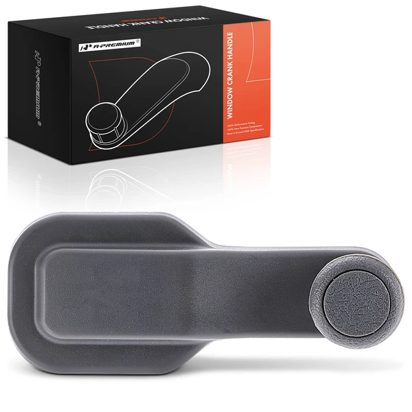 Front Driver or Passenger Gray Window Regulator Handle for Volvo VHD 01-03 VNL