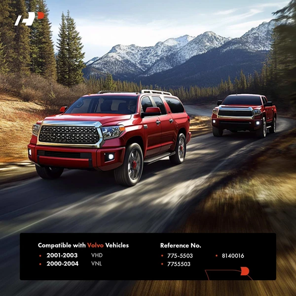 Front Driver or Passenger Gray Window Regulator Handle for Volvo VHD 01-03 VNL