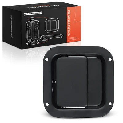 Front Driver Black Interior Door Handle