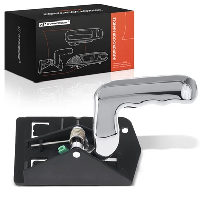 Front Driver Bright Chrome Interior Door Handle
