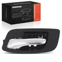 Front Driver Silver & Black Interior Door Handle