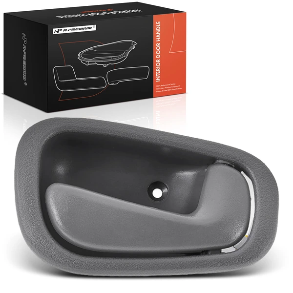Front Passenger or Rear Passenger Light Gray Interior Door Handle for Toyota Corolla 98-02
