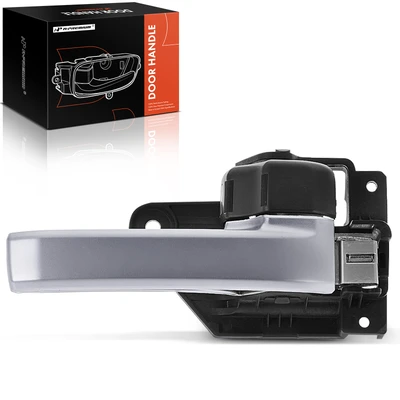 Silver & Black Interior Door Handle