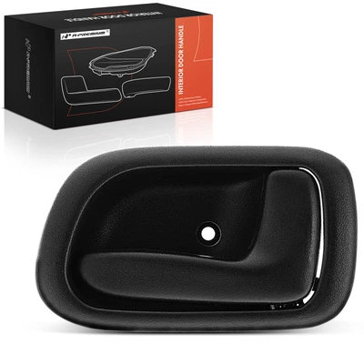 Front Passenger or Rear Passenger Black Interior Door Handle