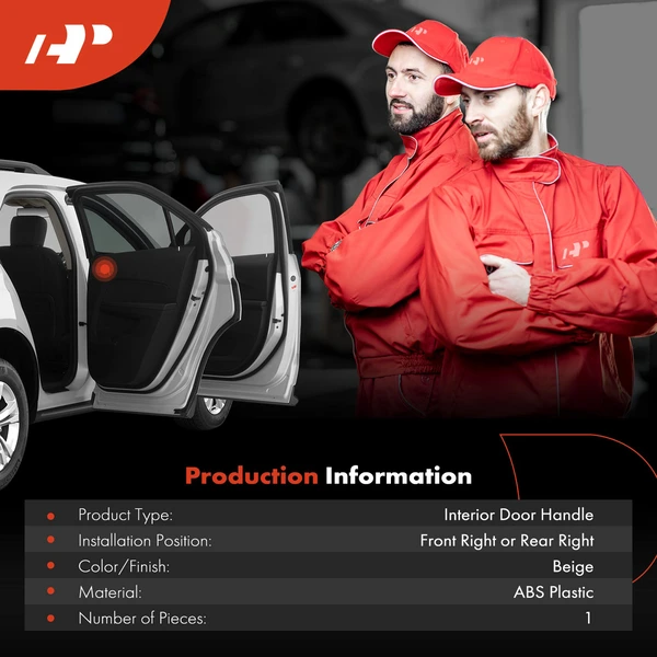 A-Premium APDHI252 Interior Door Handle Right Passenger Side