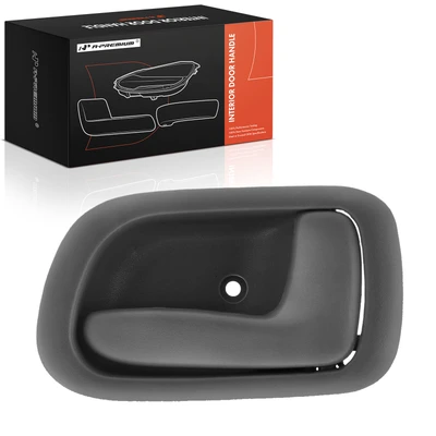 Front Passenger or Rear Passenger Gray Interior Door Handle