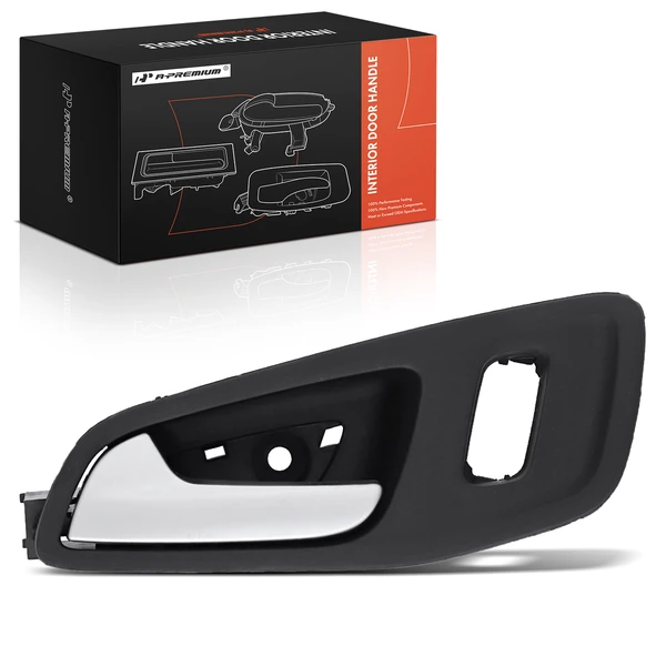 Front Driver Black & Silver Interior Door Handle for Ford Escape 2013-2019 C-Max