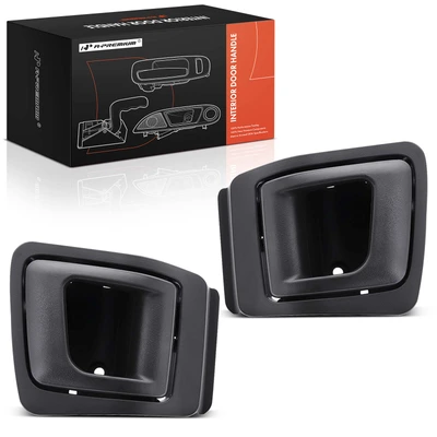 2 Pcs Front Warm Gray Interior Door Handle