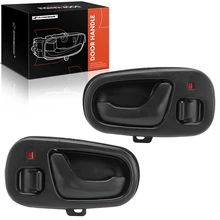 2 Pcs Front Driver & Passenger Black Interior Door Handle for 1992-1994 Suzuki Swift