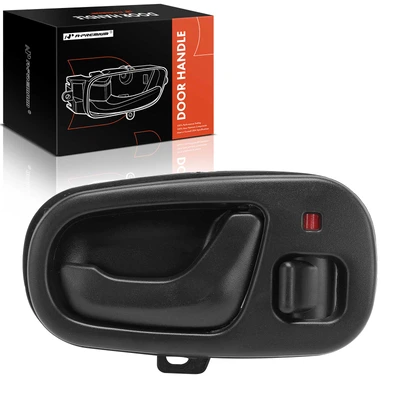 Front Passenger Black Interior Door Handle