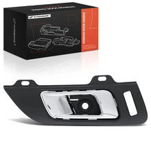 Front Passenger Chrome & Black Interior Door Handle for 2009-2016 Lincoln MKS