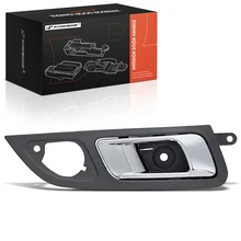 Rear Passenger Chrome & Gray Stone Interior Door Handle