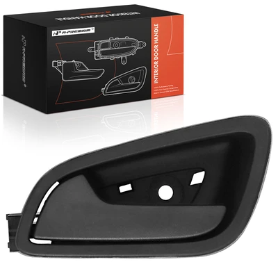 Rear Driver Black Interior Door Handle