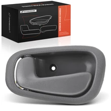 Front Driver or Rear Driver Light Gray Interior Door Handle