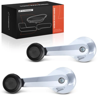 2 Pcs Driver & Passenger Metal Interior Window Crank Handle for Ford Mustang 72-73