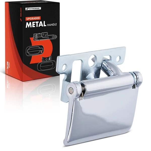 Rear Driver Chrome Interior Door Handle for Ford E-100 E-150 E-250 Econoline