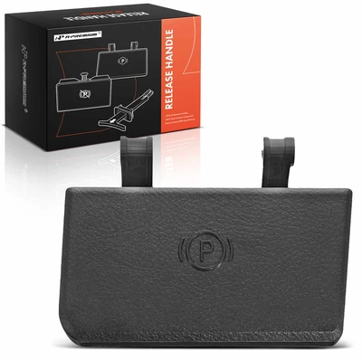 Texture Black Parking Brake Release Handle