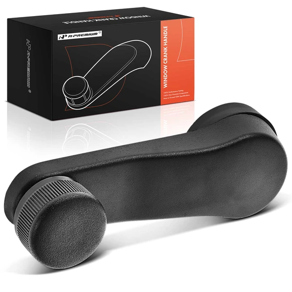 Driver or Passenger Black Window Crank Handle for 2002-2018 Freightliner Sprinter 3500