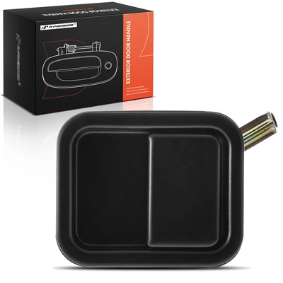 Front Passenger Black Exterior Door Handle
