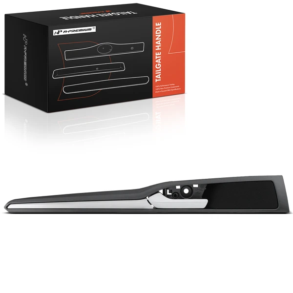 Rear Driver Silver Lever & Gray Housing Interior Door Handle for Ford Fusion