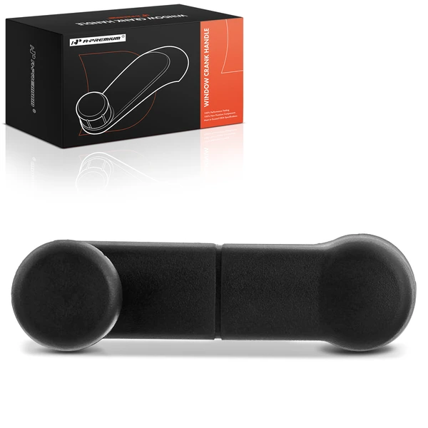 Driver or Passenger Texture Black Window Crank Handle for Ford F-150 F-250 F-350