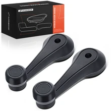 2 Pcs Driver & Passenger Metal Interior Window Crank Handle for 1980-1986 Ford Mustang