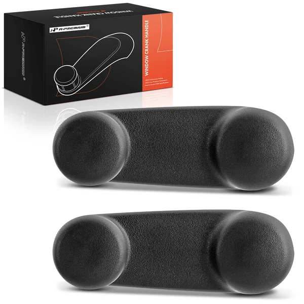 2 Pcs Gray Window Crank Handle for Dodge Dakota Jeep Mitsubishi