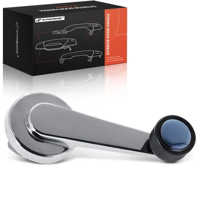 Black & Chrome Window Crank Handle
