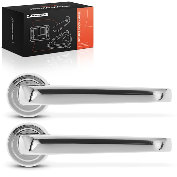 2 Pcs Front Chrome Interior Door Handle for International Harvester