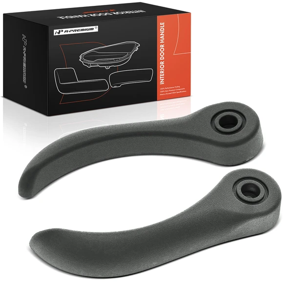 2 Pcs Front Texture Black Seat Release Handle for 1998-2005 GMC Jimmy