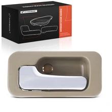 Rear Driver Chrome & Beige Interior Door Handle for 1990-1993 Honda Accord