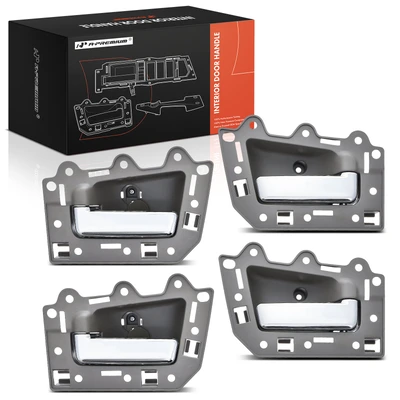 4 Pcs Front & Rear Interior Door Handle